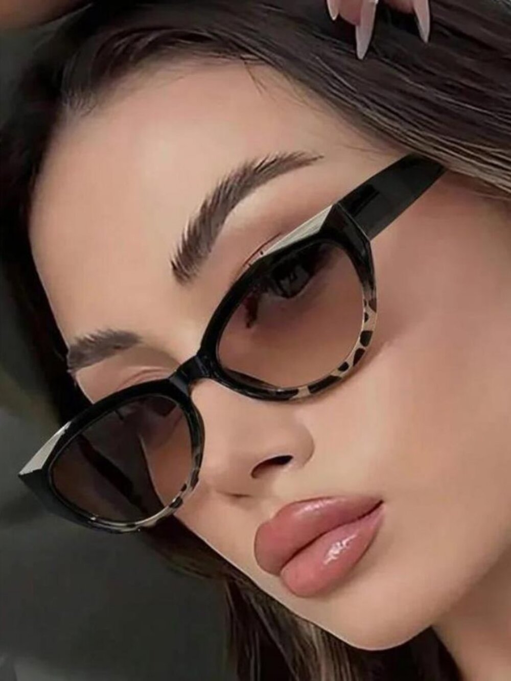 Luxury  Vintage Square Sunglasses